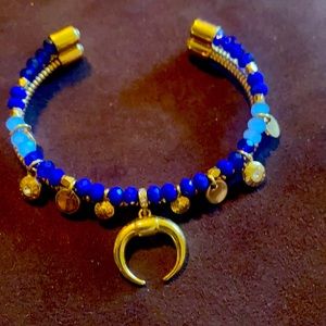 Henri Bendel Cuff Charm Bracelet